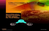 CAS Chemistry Research Report  - Nanofiltration Shows Promise in the Quest for Pure Water