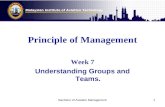 Week6  understanding groups and teams