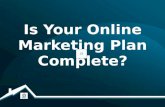 Is Your Online Marketing Complete?