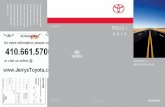 2012 Toyota Prius C Warranty and Maintenance Information