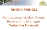 Rhona Pringle   Renaissance Market Towns Programme Manager