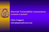 Network Vulnerability Assessments: Lessons Learned