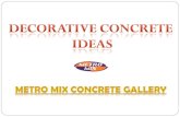 Decorative Concrete Ideas - Metro Mix Concrete