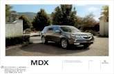 2012 Acura MDX Brochure Montgomery Alabama