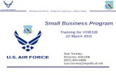 Sue Tormey, Contracting with WPAFB, Mar 22 2011