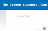 What is the Oregon Business Plan?