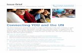 Connecting You and the U.N. United Nations Foundation Issue Brief
