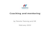 Coaching and mentoring February 2012