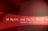 10 Myths and Facts About Aging