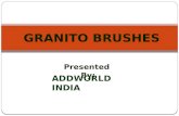Granitobrushes Today, Offers, Abrasive Brush, Fickert Brushes, Chamfering Brushes, Frankfurt Brushes at very competitive prices.