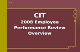 CIT 2008 Employee Performance Review