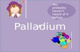 Learning English Through Science -  Eunice's Paladium Presentation