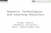 Semantic Technologies in Learning Analytics
