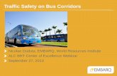 Webinar: Traffic safety on bus corridors