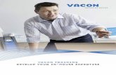 Vacon Training - Develop Your In-House Expertise