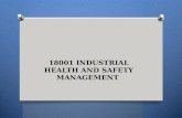 18001 industrial health and safety management