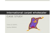 International carpet wholesaler
