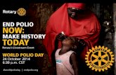 Celebrate World Polio Day 2014