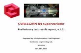 Supervariator CVFA112HN-04 preliminary test result report v 1.2