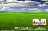 Cv of rd golf consulting