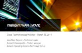 Enabling Business Class Internet with Intelligent WAN (IWAN) TechAdvantage Webinar