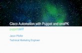 Cisco Automation with Puppet and onePK