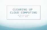 Cloud Computing Presentation Nicole Siegel