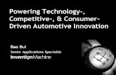 Powering Technology-Driven, Competitive-Driven, and Consumer-Driven Automotive Innovation
