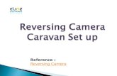Reversing Camera Caravan Set up
