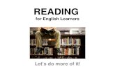 Introduction to Extensive Reading for English Learners