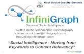 Social Intelligence - Moving from Keywords to Content Relevancy