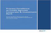 Process Excellence At Credit Agricole Corporate & Investment Bank Case Study