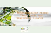 Fruit & vegetable cleaner