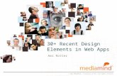 30+ Recent Design Elements in Web Apps