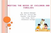 Meeting the needs of children and families1