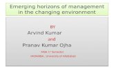 Emerging horizons of management in the changing environment