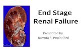Case study: End stage renal failure