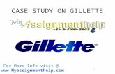 Gillette Case Study | Gillette SWOT+ Fusion Case Study Analysis by Myassignmenthelp.com