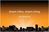 Smart cities smart living india presentation by was rahman