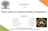 Role of rbi as a regulator