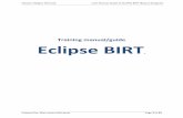 Manual & guide for birt eclipse report designer