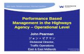 Performance Based Management in the Highways Agency ...
