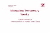 Managing Temporary Works - Andrea Robbins(HSE)