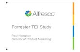 Alfresco - Forrester TEI Study