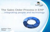 The Sales Order Process in SAP ERP