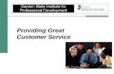 Providing great customer service