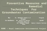 15) groundwater contamination, prevention and remedial techniques as on 27-05-2012- new design