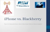 Marketing: iPhone vs BlackBerry Group Presentation