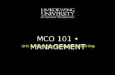 MBA MCO101 Unit 4 Lecture 5 20080622