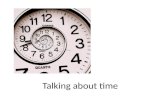 ESL Talking about time; learn how to tell the time in English